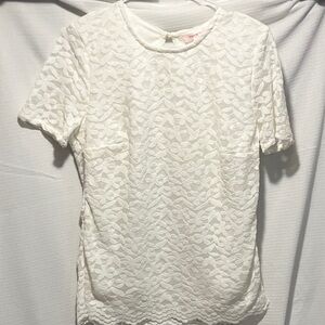 Chic White Lace Women's Blouse